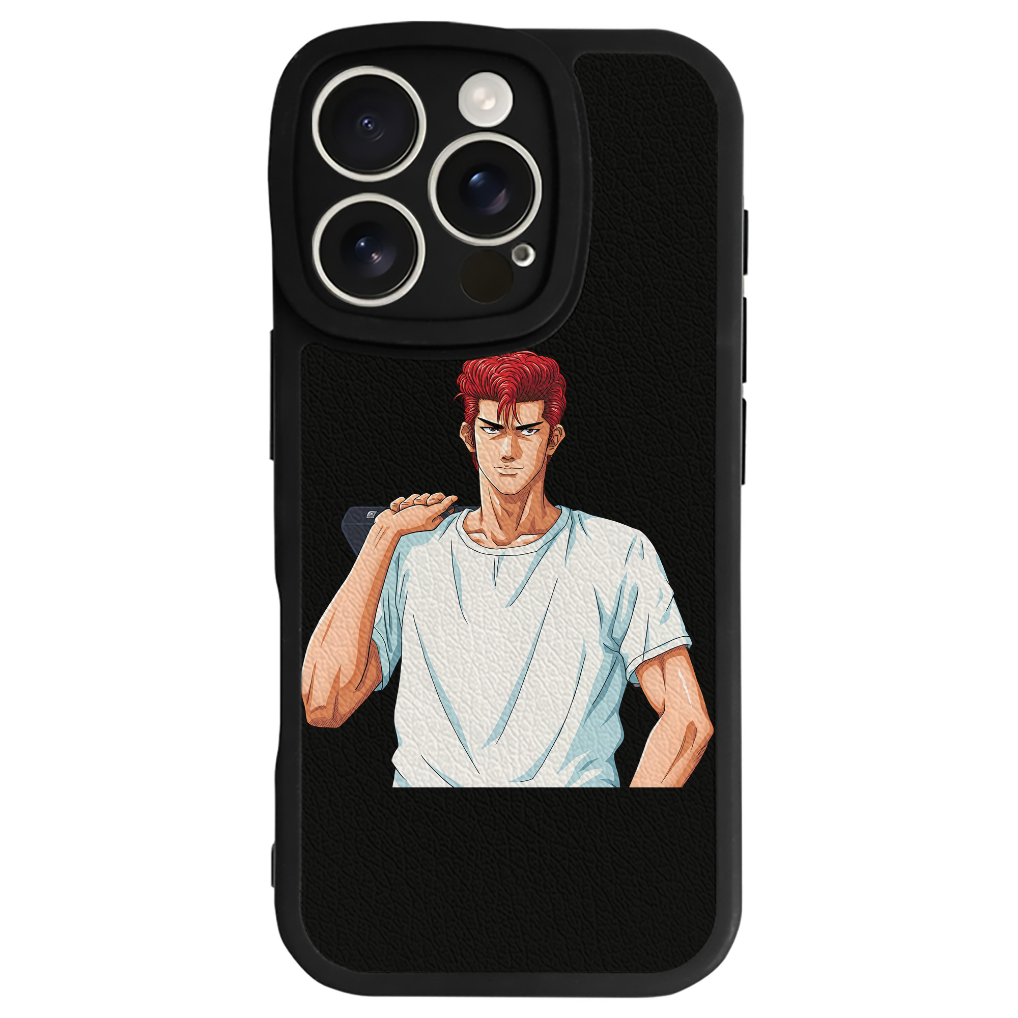 SLAM DUNK／スラムダンク 【iPhone 16シリーズ対応】シリコンスマホケース（レザー調） 材質：シリコン